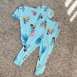 DISNEY PRINCESS TWO PIECE PAJAMA SET